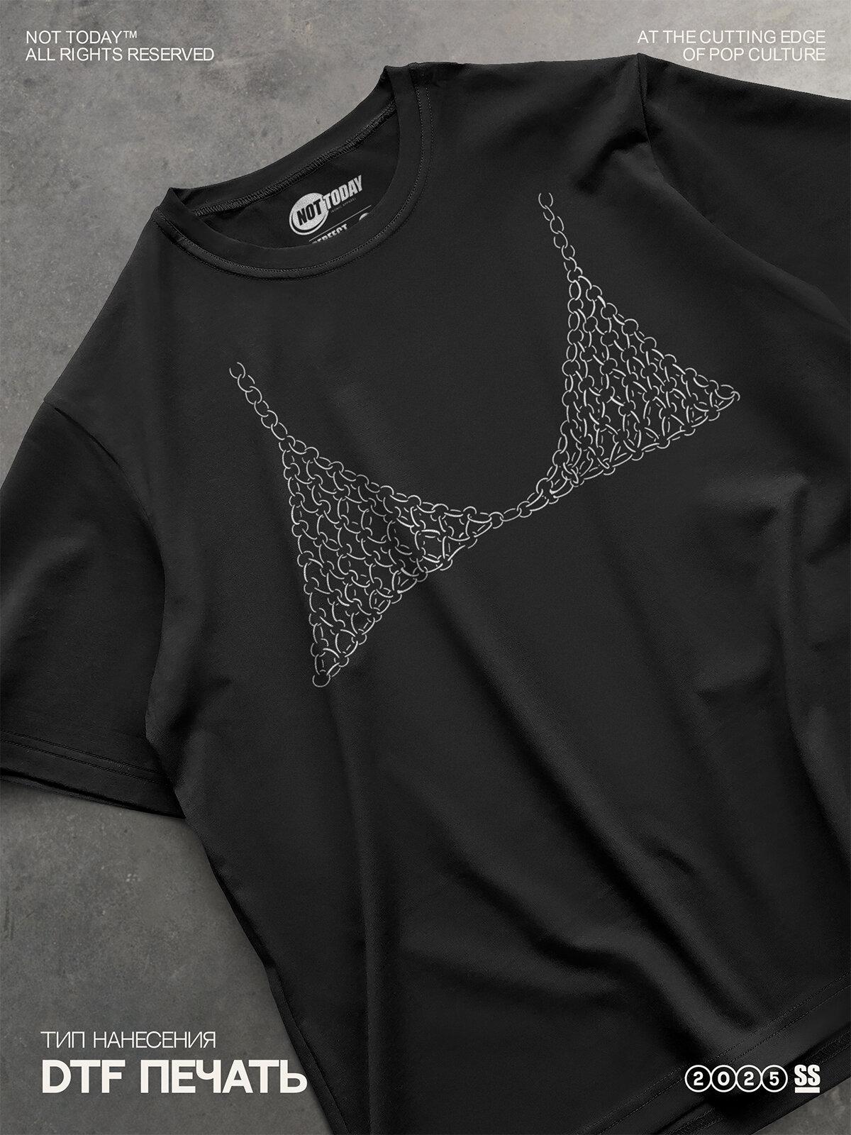 T-shirt with RexTex print 4XL