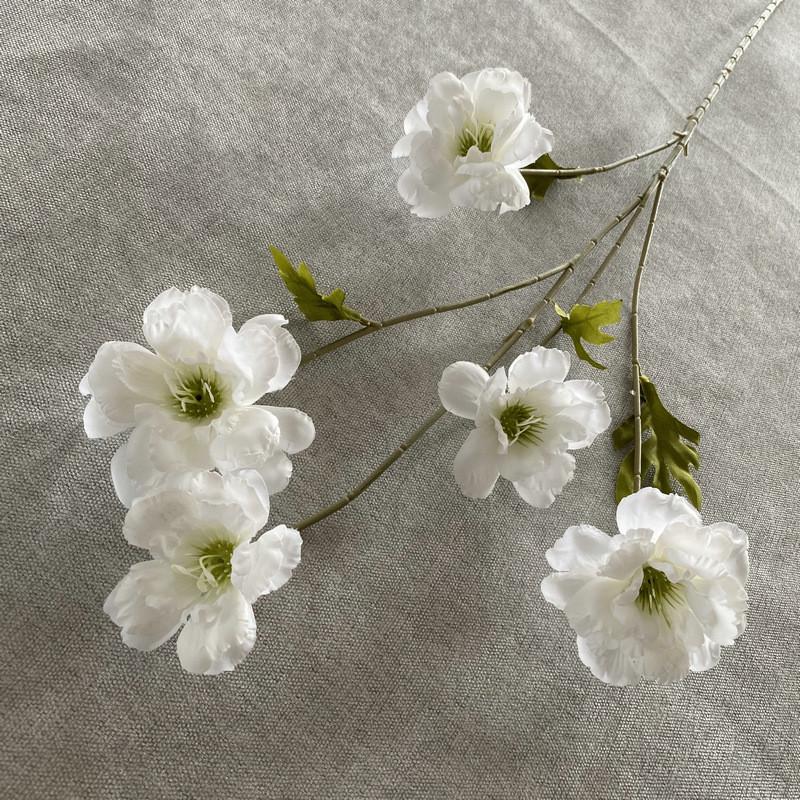 Hibiscus 5 Head Flowers For Wedding Ceremony And Reception Decorations