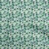 oneOone Georgette Viscose Gray Fabric Leaves Sewing Material Print Fabric By The Yard 42 Inch