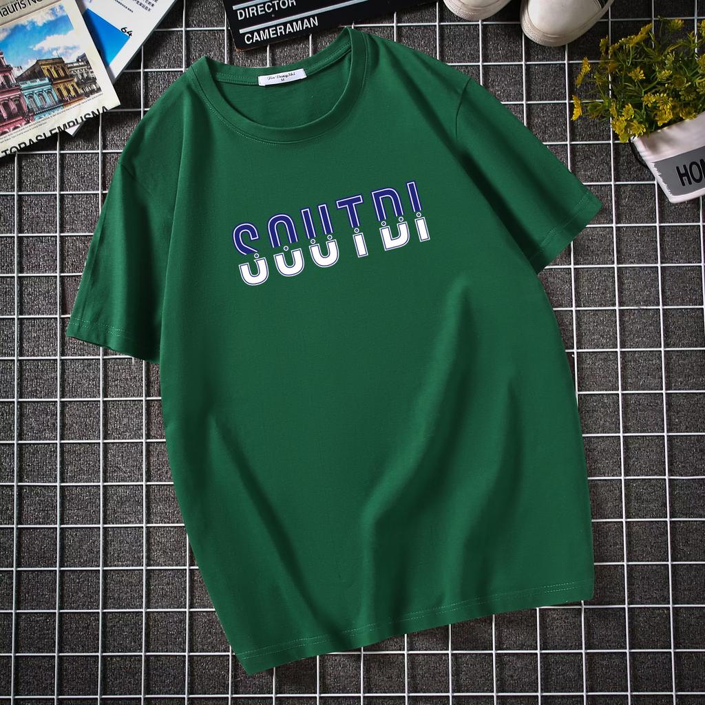 Cotton T-Shirts Men's Pure Cotton Short Sleeved T-shirt Cotton Trendy Brand Student Loose Half Sleeved T-shirt Top T-shirt