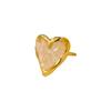 Light Luxury Heart-shaped Stone Ring Vintage Rhinestone Opening Ring Bohemian Ring  Women Men
