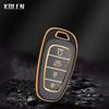 Tpu Car Remote Key Cover Case Shell Fob For Hyundai Tucson Solaris Sonata Hybrid Nexo Nx4 Santafe Dn8 Atos Prime 4 Button Holder