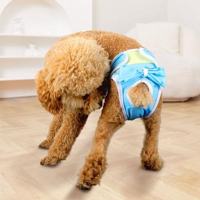 Yousheng Dog Diapers Pet Physiological Pant Puppy Panties Washable Dog Underwear Breathable Pet Shorts for Female Dog In Heat