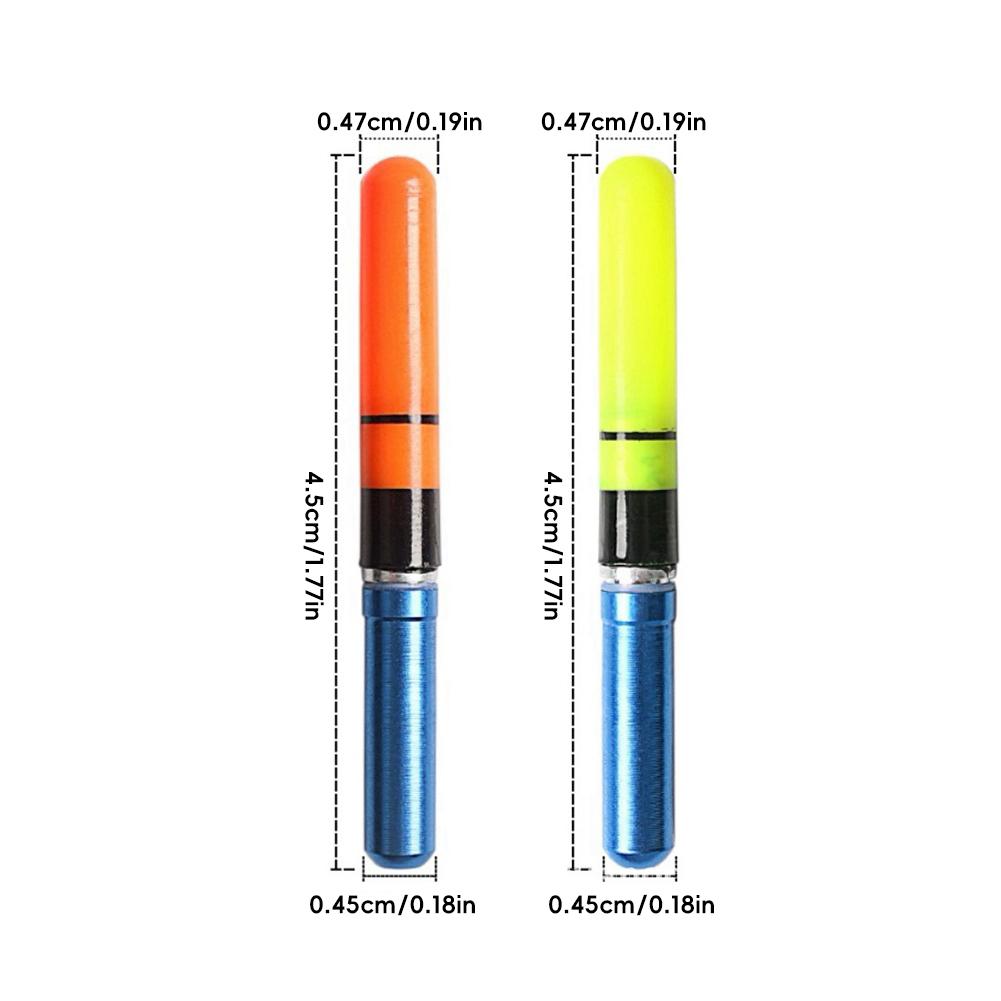 Fishing Glow Sticks Green / Red Work with CR322 Battery Waterproof LED Lamp Lightstick Night Fishing Tackle Accessory