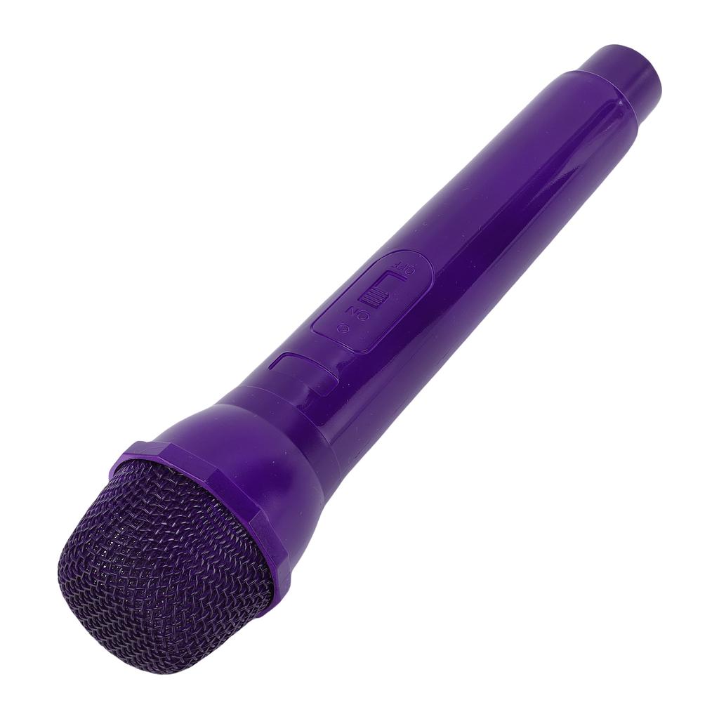 Microphone Cosplay Prop Lightweight Portable 1:1 Scale Speech Practice Fake Mic for Photo Taking