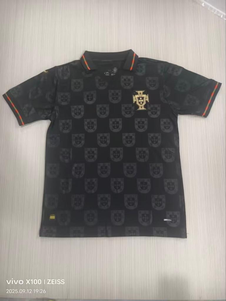 2526 Thai Football Fan Jersey Santos Marseille America Mallorca Short-sleeved Quick-drying T-shirt New La Liga