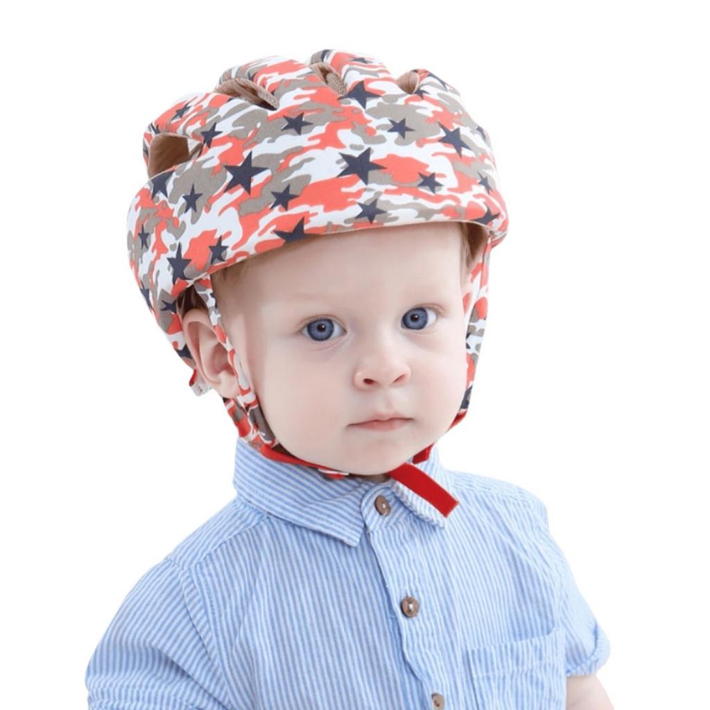 Baby Anti Fall Head Protection Hat Infant Learning Walk Breathable Helmet Toddler Safety Gear Caps for Walking and Crawling