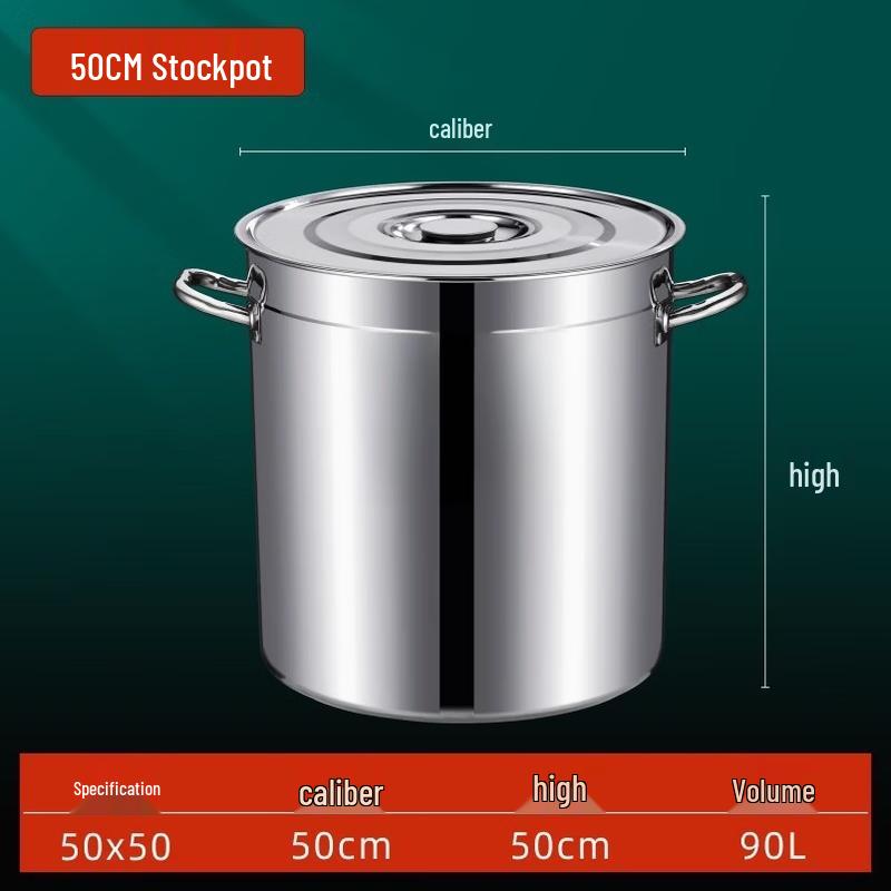 Thickened Stainless Steel Induction Soup Pot