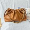 Popular Drawstring Cloud Bag New Soft Leather Lucky Bag Large Capacity Shoulder Crossbody Versatile Commuter Women's Bag