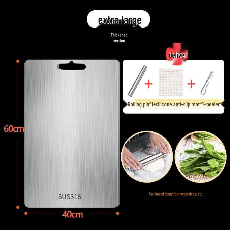 SPACEXPERT 316 Stainless Steel Cutting Board