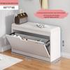 Flip-Top Shoe Cabinet & Bench: Multi-Functional Entryway Shoe Storage and Sofa Stool