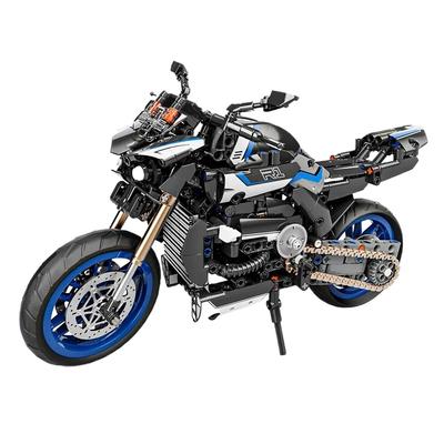 Scala 1/8 Yamaha MT-10SP Moto Tecnica Famosa Blocchi da Costruzione Set da Costruzione Moto Giocattolo in Mattoncini per Adulti Regalo per Festival Collezione Veicoli