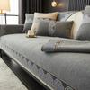 Chinese Classical Sofa Cushion Chenille Non-Slip High-grade Sofa Towel Embroidery Sofa Covers for Living Room Armchair Cover