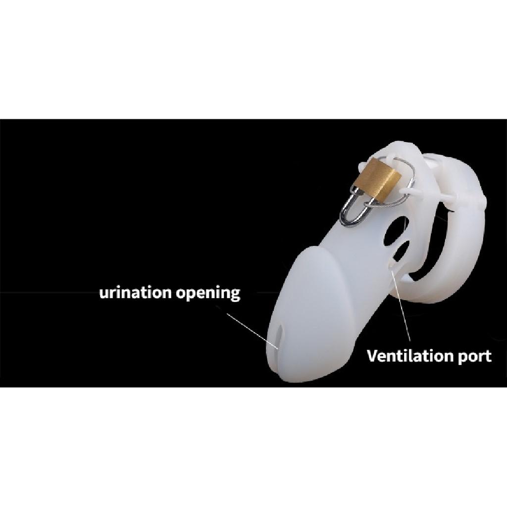 7 Colors Silicone Male Chastity Device Cock Cage Sex Toys With 5 Penis Ring Prevent Breaking Free Standard Short Cages Sex