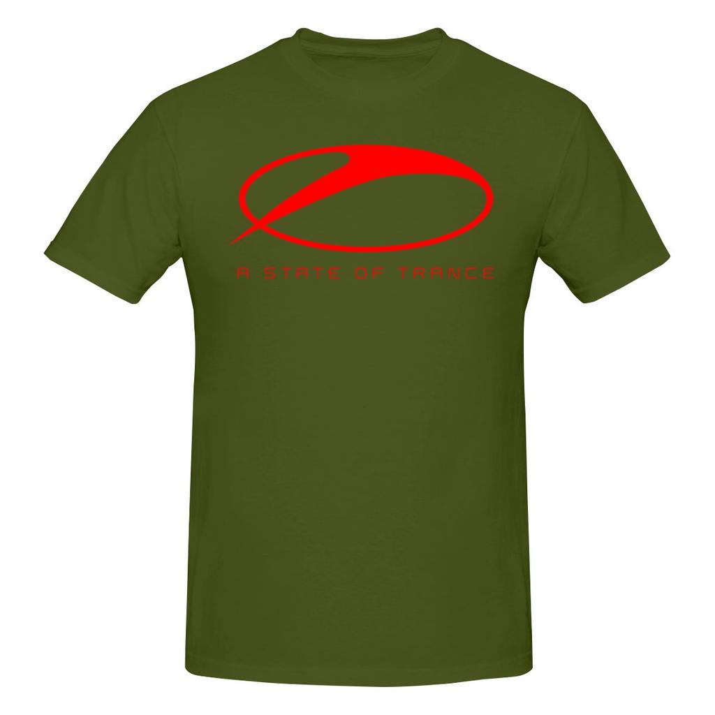 A State Of Trance Vneck Tshirt Japanese Street Rich Color Tee