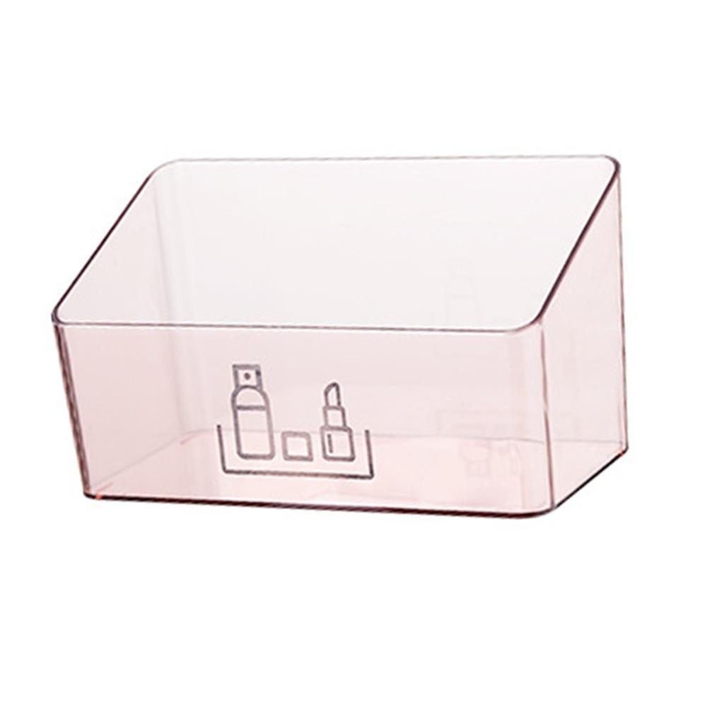 Rectangular Desk Storage Box Multiple Functions Bathroom Supplies Mirror Cabinet  Desktop