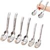 316 Stainless Steel Baby Feeding Spoon Children's Eating Spoon  Toddler Mealtimes