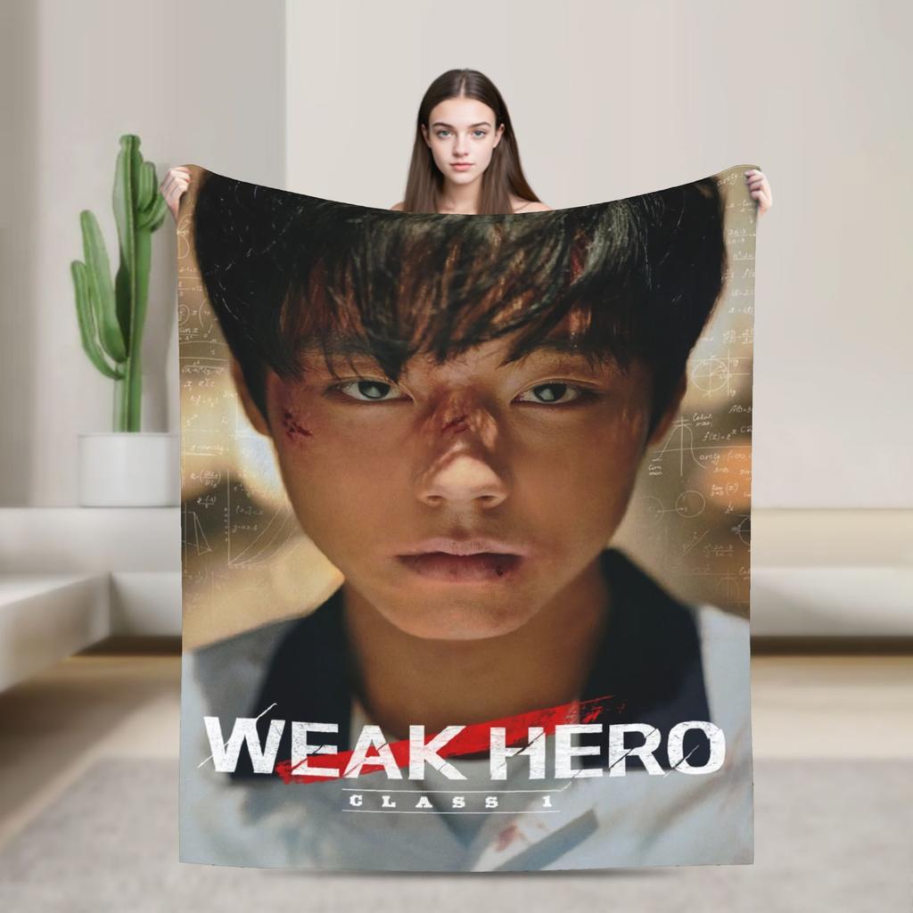 Weak Hero class (3) Super Warm Blanket  Kids Adult Plush Throw Blanket Print Home Decor Flannel Bedspread Sofa Bed Cover