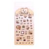 3D Pop Stickers with Soft Animal Durable Perfect for Decorating Your Planner or Perfect for Christmas or Birthday Includes Cute Mini Bubble Stickers