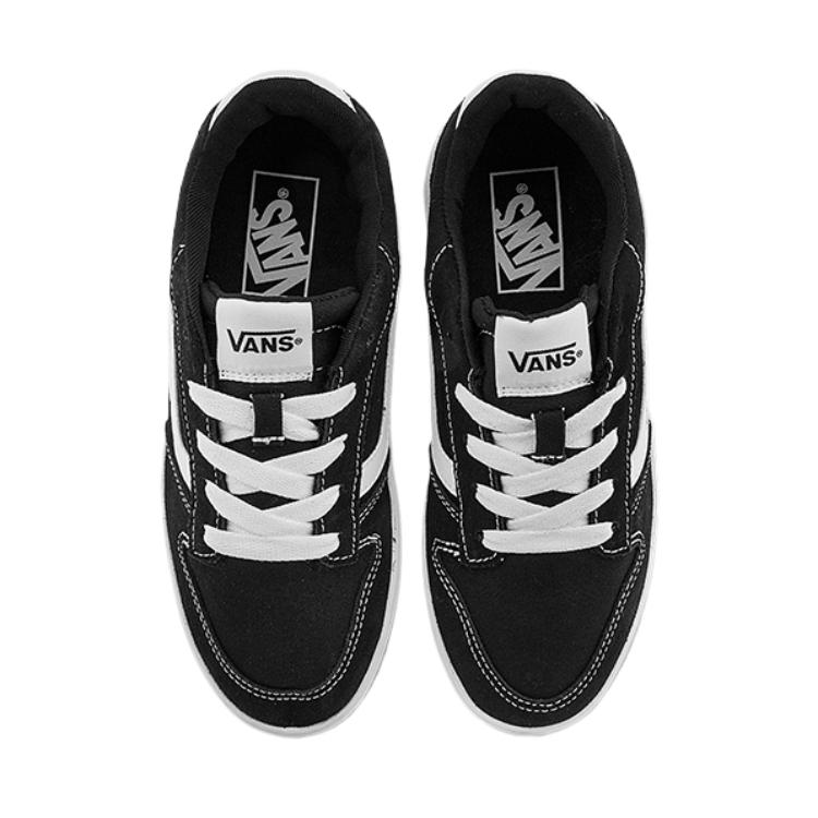 Vans Ryland Ls Comfortable Thin Sole Low Top Skate Shoes Women Sneakers Black VN000D4ABA2