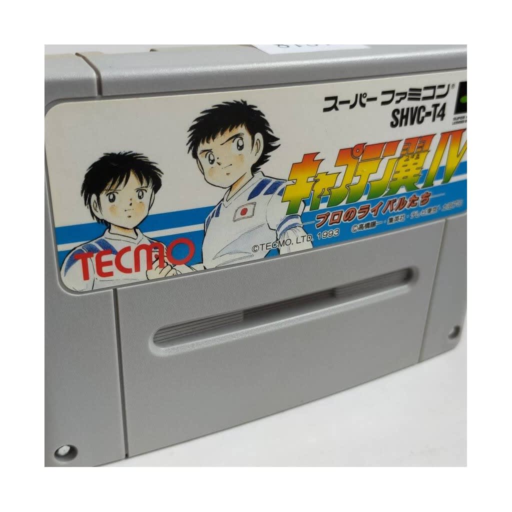 Used Captain Tsubasa IV - Pro No Rival-tachi SFC SNES Super Famicom SHVC-T4 Tested Working Nintendo Sports Tecmo NTSC-J Super Nintendo Cartridge