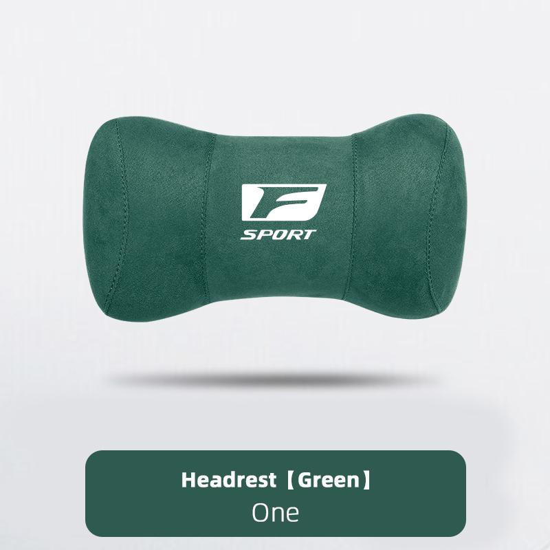 Car Seat Headrest Suede Neck Pillow For Lexus RX330 IS250 Ct200h ES300h RX350 IS300h Car Interior Removable Washable Headrest