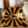 Powerful Symbol Design Printed Office Carpet Chair Cushion  Entryway Rug, Rugs for Living Room, Bedroom Christmas gifts