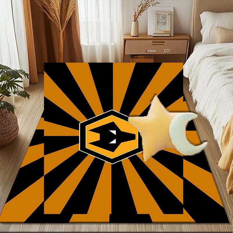 Powerful Symbol Design Printed Office Carpet Chair Cushion Entryway Rug, Rugs for Living Room, Bedroom Christmas gifts