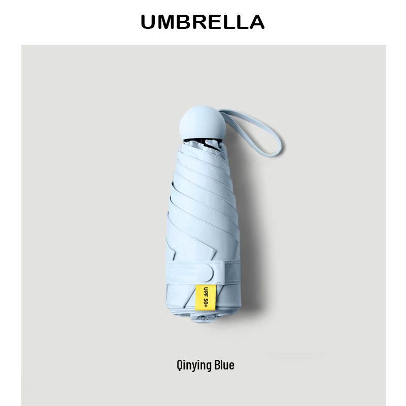 50% Off Women's Portable Sun Umbrella - Anti-UV, Manual Folding, Rain or Shine Parasol