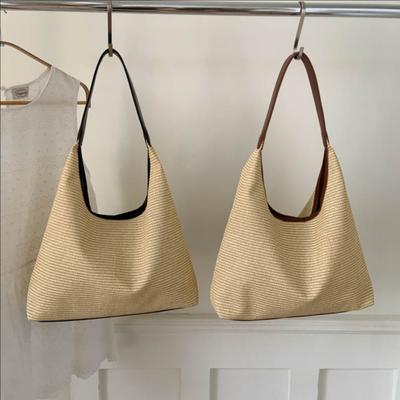 Casual Large-capacity Underarm Bag Women's New Solid Color Flow Shoulder Bag Tote Bag