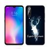 Magiczny Jeleń Sowa Etui na Telefon Dla Xiaomi Mi A2 8 9 SE Note 10 10T 11 12 Lite 9T 11T 12S 12T Pro A3 6X 12X Miękkie TPU Czarne Etui