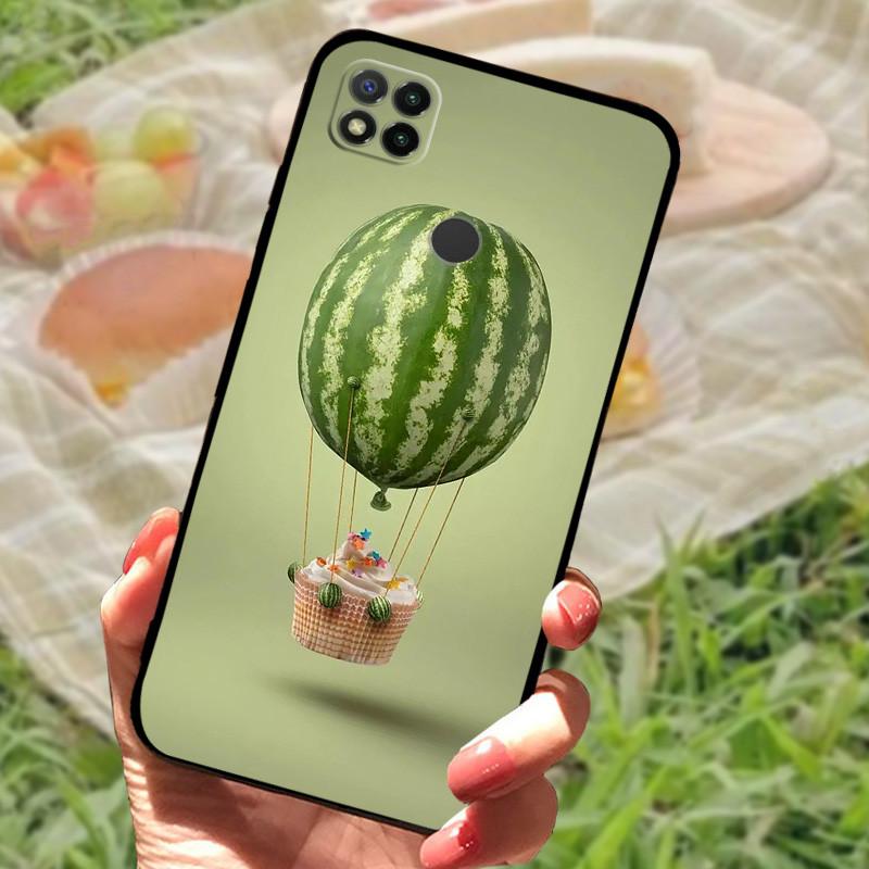 Pour Redmi 9C NFC Coque Mode Luxe Silicone Arrière de Téléphone Pour Xiaomi Redmi 9A 9C 9T Étuis Souples Anti-Choc Fundas Pare-chocs