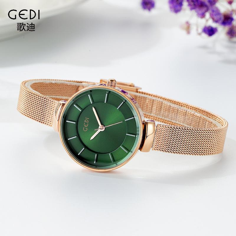 Damen Mode Wind Uhr Mittelschüler Minimalistisch Prüfungsuhr