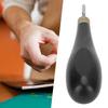Rhombus Awl 5mm/6mm Professional Mahogany Handle Sandalwood Leather Diamond Awl Hand Made Sewing Leather Tools