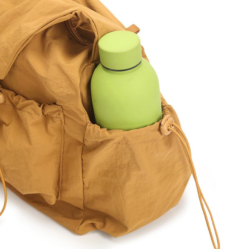Women's Drawstring Shoulder Bag Sports Crossbody Bag Lightweight Storage Bag