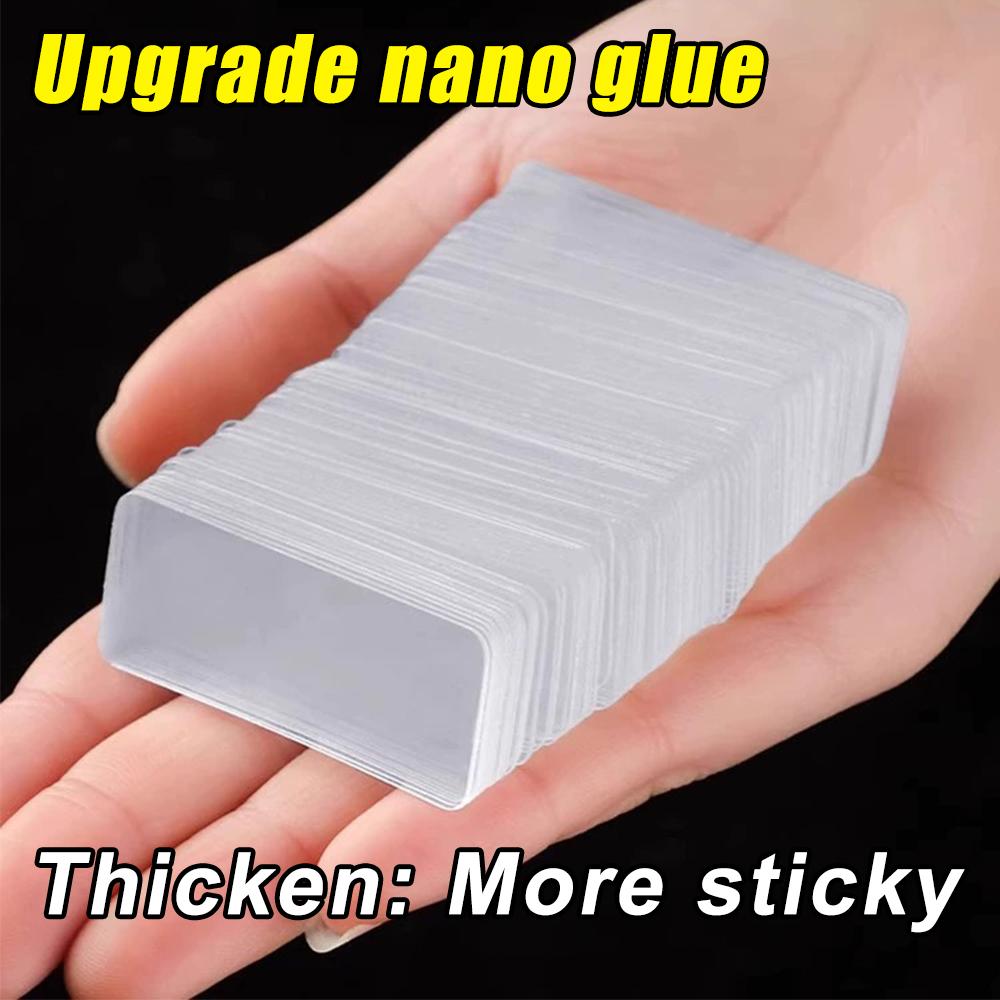 Box Nano Double Sided Adhesive Tape Clear Strong Reusable Wall Car Sticker Sticky Balloon Traless Poster Tapes Nail Free