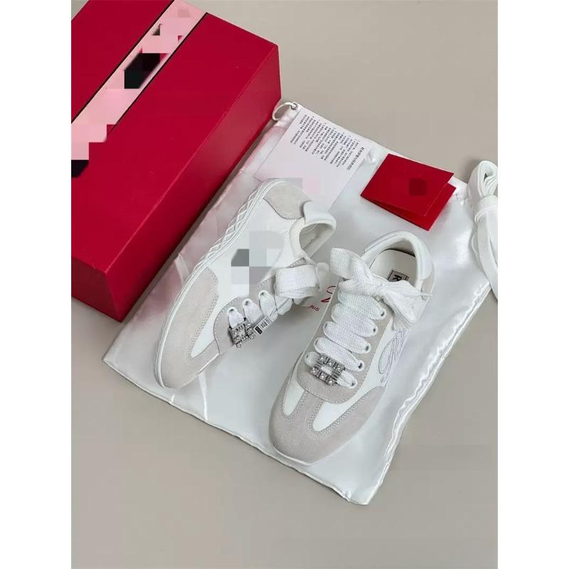 

fashion Forrest Gump shoes women s autumn new retro splicing sports little white shoes lace-up German training shoes women 40