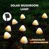 Waterproof Design Solar LED String Lights 3.5/3.8/5m Color Changing Mushroom Solar Lights 8 Modes Mini Mushroom Lights