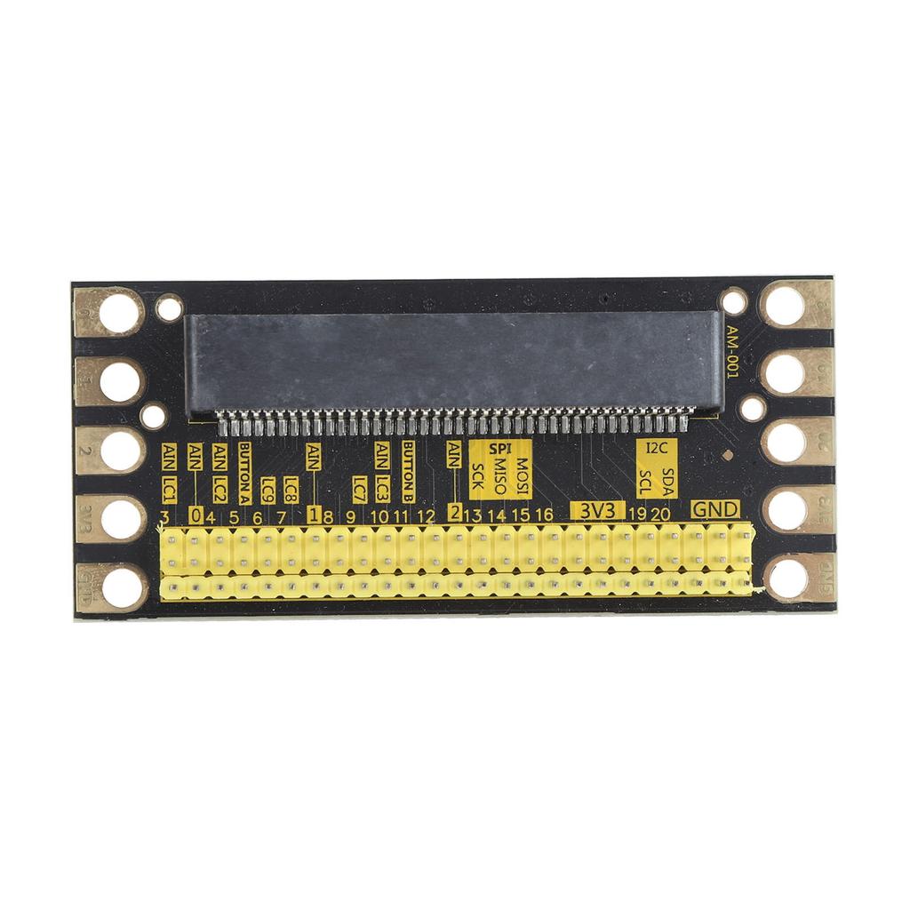 AM 001 Expansion Board IO SPI Interfaces Plug and Play Expansion Board for Micro Bit DC3.3V