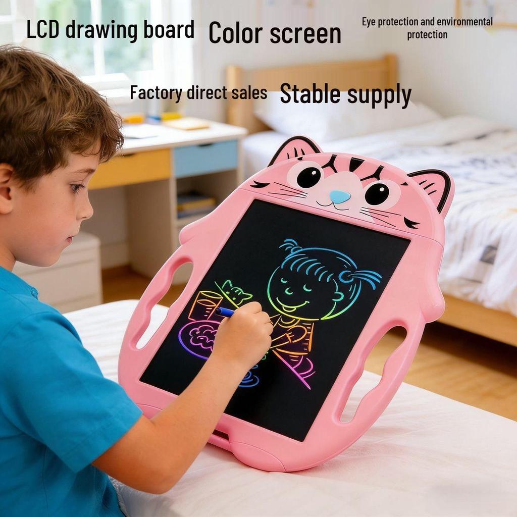 LCD Drawing Board for Toddlers - Colorful Handwriting & Doodle Pad for Kids