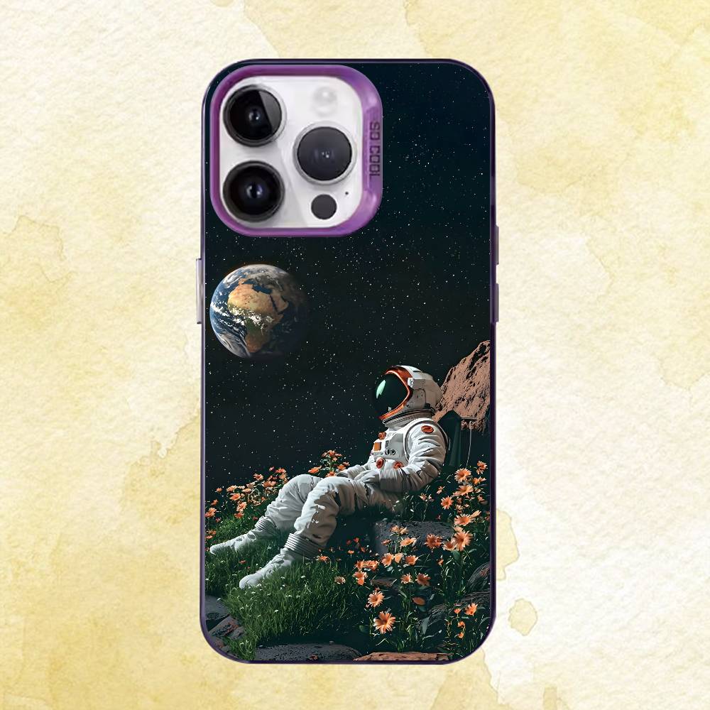 

Magic Astronaut Phone Case For iPhone 17 16e 16 15 14 13 12 11 Pro Max X XS Back Cover iPhone15