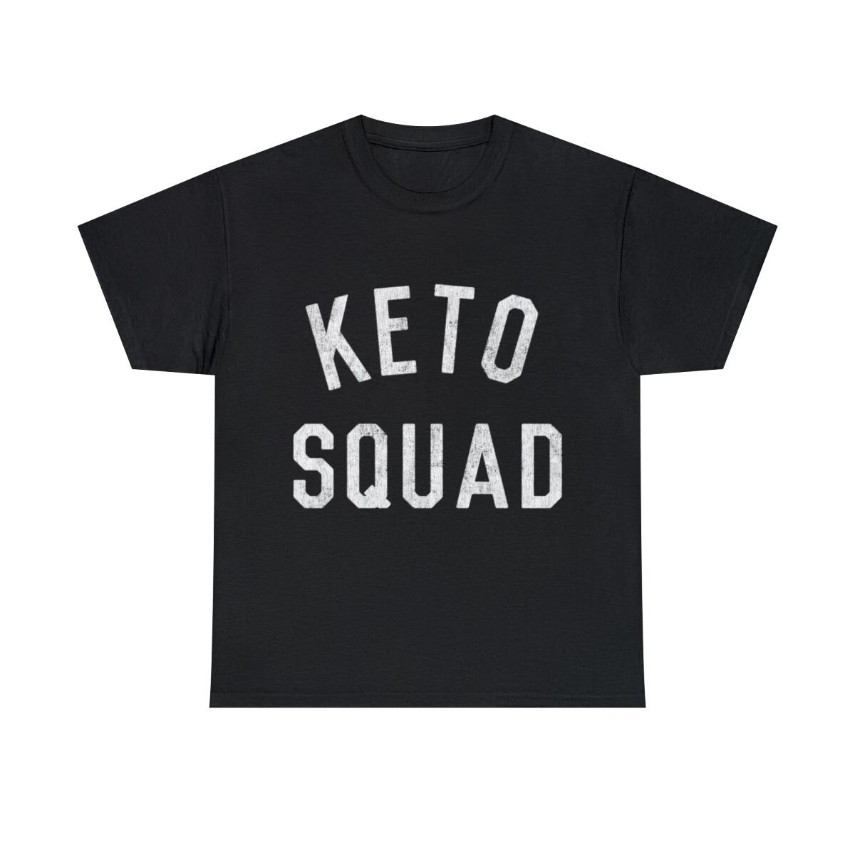 Keto Squad Graphic Tee Shirt, S-5XL L