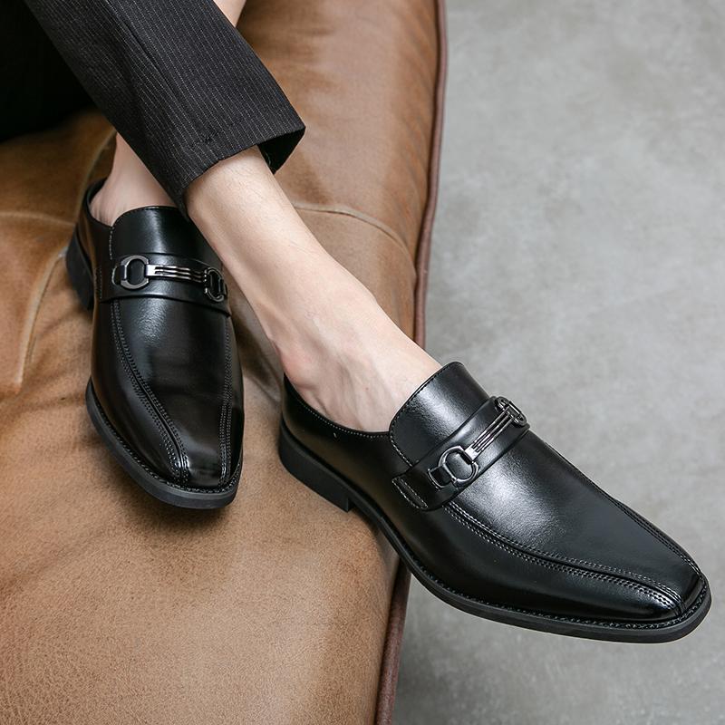 Fashion Slip on Casual men's leather shoes Luxury designer style Fashion party Leisure Outdoor Street 38-46 Hot selling quality shoes