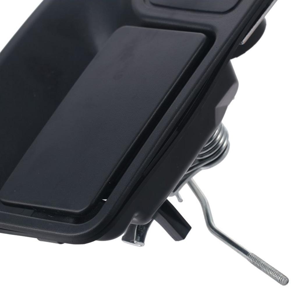 1pcs 17.5x13.6cm(6.89x5.35in) Exterior Door Handle Outside Side Black Outside Door Handle Front 7C3Z2522405AA Car Accessories