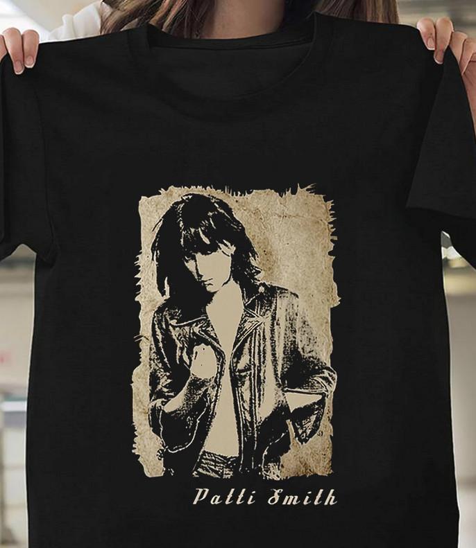 Sångaren Patti Smith T-shirt