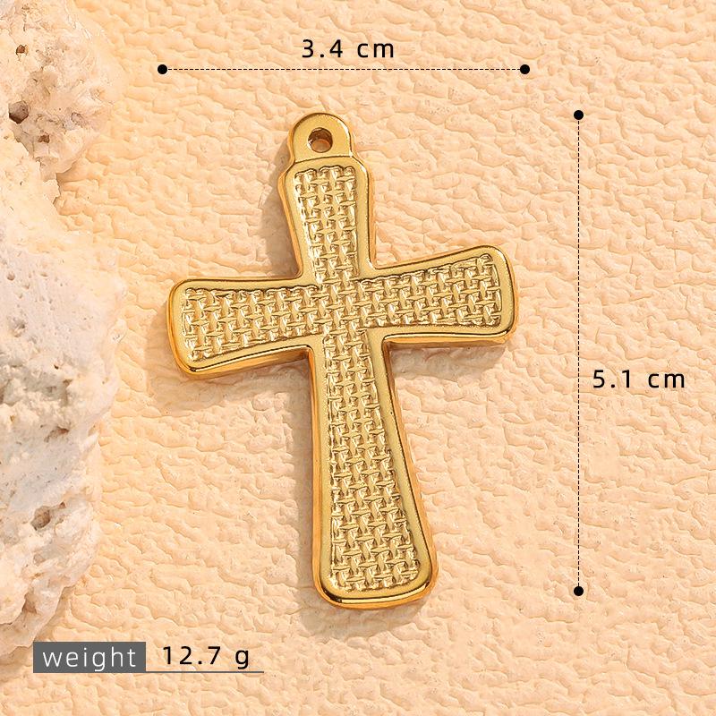 Hot-Selling Personalized Stainless Steel Cross Collection Pendant Clavicle Sweater Chain Jewelry