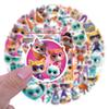 50/100 Neue Super Kitties Graffiti Aufkleber Dekorativer Koffer Handy Graffiti Aufkleber