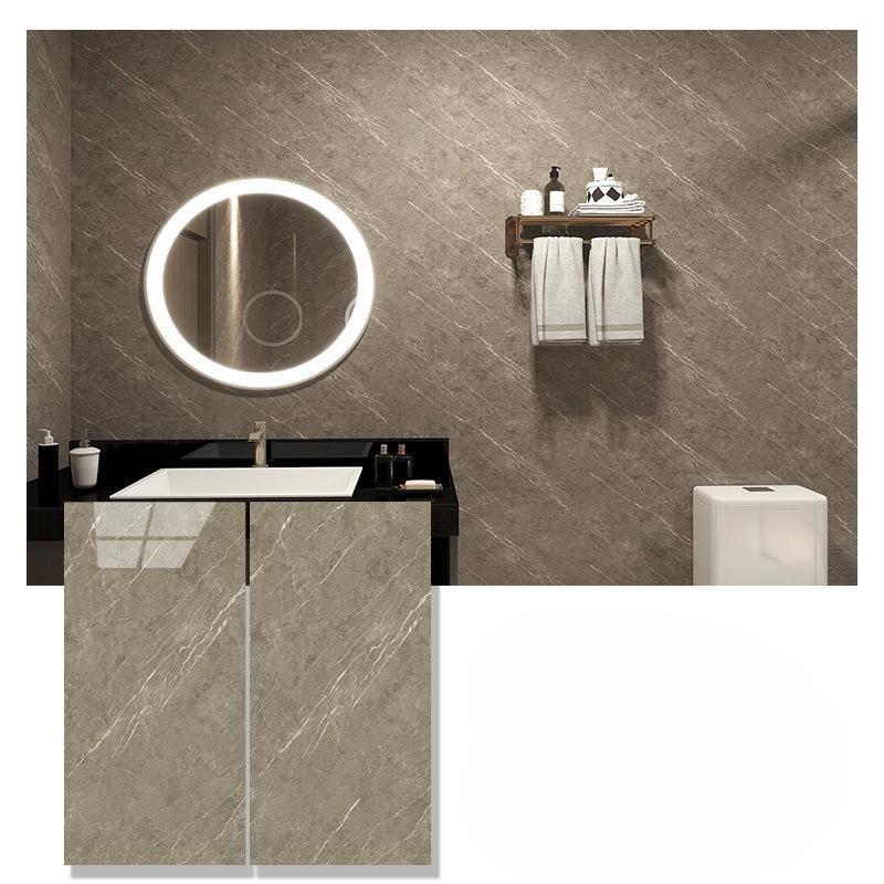 Marmură Bucătărie Film rezistent la ulei Sobă impermeabilă rezistentă la umiditate Tapet autoadeziv Blat Renovare dulap autocolant gresie