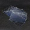 100pcs 8.8/9cm Clear Card Sleeves Transparent Trading Card Protectors Penny Sleeves Standard Card Holders Collectibles Storage
