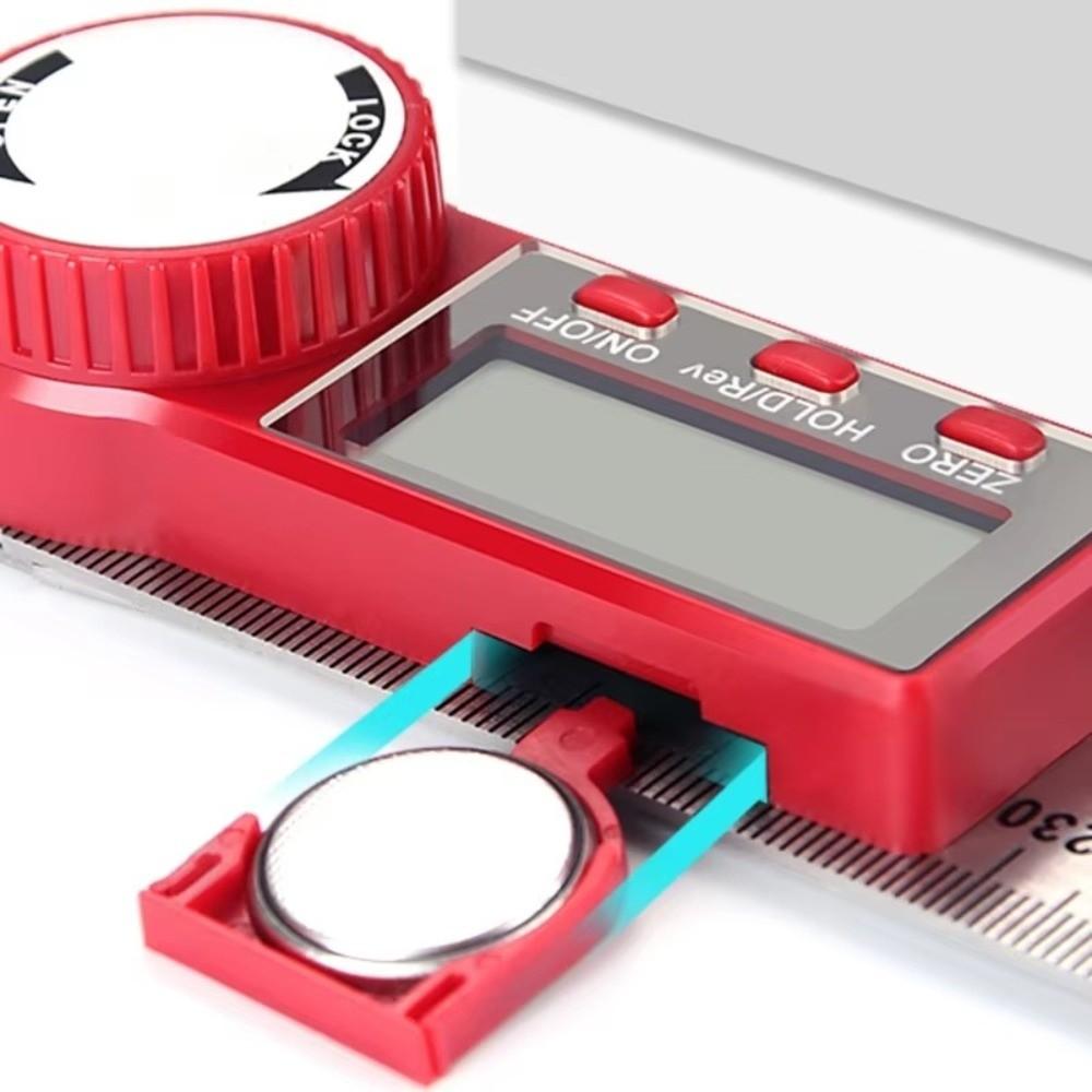 High Accuracy Protractor Digital 360 Degree Electronic Angle Meter  Angle Length Measuring